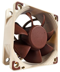 Noctua NF-A6x25 FLX - Ventilator 60mm - Geluidssterkte 19,3dB(A) - Bruin