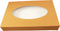 Biodore Cateringdoos | kraftpapier + PLA | 550x370x80mm | met venster | bruin | 10 stuks