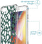 iMoshion Hoesje Geschikt voor iPhone SE (2022) / SE (2020) / 8 / 7 Hoesje Met Koord - iMoshion Design Hoesje met Koord - Groen / Transparant / Panther Illustration