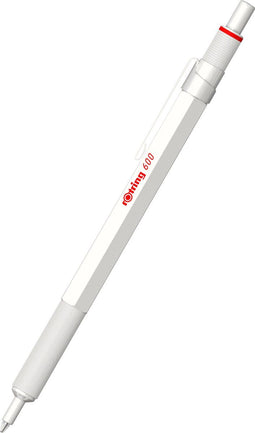 rOtring 600 - Balpen - Navulbaar - Zwarte inkt - Parelwit