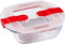 Hermetische Lunchtrommel Pyrex Cook & Heat 15 x 12 x 4 cm 350 ml Transparant Glas (6 Stuks)