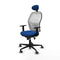 Jorquera Piqueras y Crespo 1D036G1 - Bureaustoel met hoofdsteun - Verstelbare hoogte - Blauw