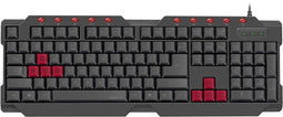 Speedlink FERUS - Gaming Toetsenbord - USB-aansluiting - Uitwisselbare gaming-toetsen - Rood