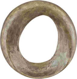 PTMD Wandpaneel Daweson - 70x7x70 cm - Aluminium - Messing