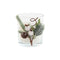 Kaars DKD Home Decor Wit Kerstmis 10,5 x 8,5 x 8,5 cm