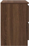 vidaXL - Tv-meubel - 60x35x54 - cm - bewerkt - hout - bruin - eikenkleur