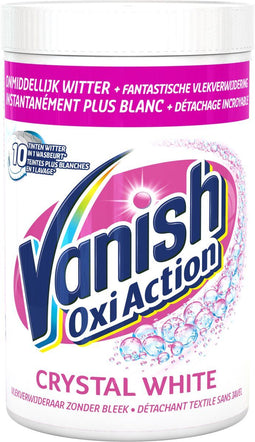 Vanish Oxi Advance - Whitening Booster Poeder - Verwijdert vlekken vanaf 30° - 1.2 kg