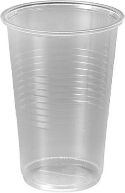 Set van herbruikbare glazen Algon Transparant 250 ml 50 Stuks