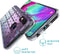 iMoshion Hoesje Geschikt voor Samsung Galaxy A40 Hoesje Siliconen - iMoshion Design hoesje - Transparant / Zwart / Hearts All Over Black