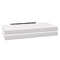 Woltu Wandplanken Set van 2 - Witte MDF Planken 50 x 23 x 3,8 cm (2 stuks)
