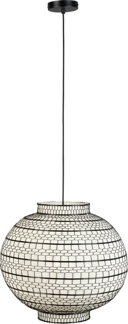 Dutchbone Ming Hanglamp Rond 45 cm - Wit