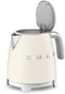 Smeg KLF05CREU - Mini Waterkoker - 0,8L - Crème