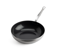 Mauviel M'Cook - Wokpan - 28 cm - Zilver Mat
