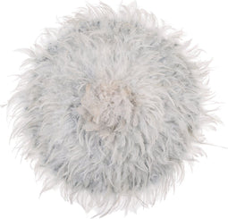 Beliani JUJU - Wanddecoratie - Grijs - Veren