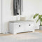vidaXL - Gangbank - BODO - 114x40x45 - cm - wit