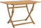 vidaXL Tuintafel inklapbaar 120x70x75 cm massief acaciahout