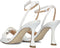 Guess Heaton - Sandalen met hak - Kitten heel 10 cm - Wit