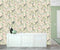 DUTCH WALLCOVERINGS Behang Flamingo crème- en mintkleurig