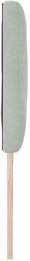 vidaXL - Hoofdbord - met - Diamantontwerp - Lichtgrijs - 200 - cm - Velours