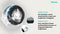 Hisense WD3S9043BB3 - Was-droogcombinatie - 9 kg wassen 6 kg drogen - Wit