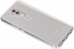 Hoesje Siliconen Geschikt voor Huawei Mate 20 Lite - Softcase Backcover smartphone - Transparant