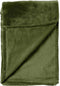 Dutch Decor - BILLY - Plaid van fleece 150x200 cm Chive - groen - superzacht - Deken