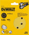 DeWalt DT3115-QZ - Schuurpapier - Hittebestendig - 125 mm (25 stuks)