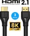 HDMI 2.1 Ultra High Speed Kabel HS – Gold Plated – 3 Meter