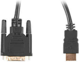 HDMI Cable Lanberg CA-HDDV-20CU-0030-BK Black 3 m
