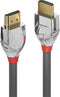 HDMI Cable LINDY 37870 50 cm Black/Grey