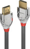 HDMI Cable LINDY 37870 50 cm Black/Grey