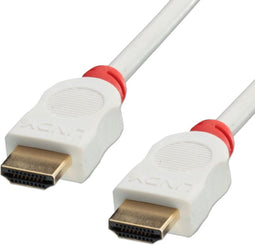HDMI Cable LINDY 41411 Rojo/Blanco 1 m