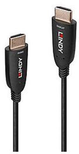 HDMI Cable LINDY OPTIC HYBRID Black 50 m