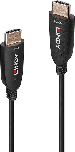 HDMI Cable LINDY OPTIC HYBRID Black