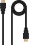 HDMI Cable NANOCABLE 10.15.3800 Black 50 cm
