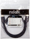 HDMI Cable Nilox Black 1 m