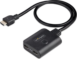 HDMI Cable Startech HDMI-SPLITTER-4K60UP Black
