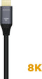 HDMI-Kabel Aisens A150-0428 Zwart Zwart/Gris 2 m