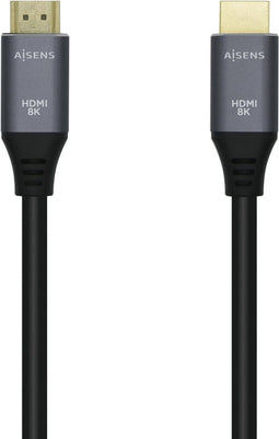 HDMI-Kabel Aisens Zwart Zwart/Gris 3 m