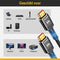 HDMI kabel - HDMI 2.1 kabel - HDMI kabel 2 meter - 8K 60Hz - 4K 120Hz - Ultra HD - 48 Gbps - Aluminium
