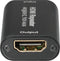 HDMI repeater - versie 2.0 (4K 60Hz HDR) - 20m in / 20m uit