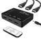 HDMI-Schakelaar Media Tech MT5207 Zwart