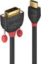 HDMI to DVI Cable LINDY 36271 Black 1 m