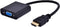 HDMI to VGA Adapter GEMBIRD A-HDMI-VGA-03 1080 px 60 Hz