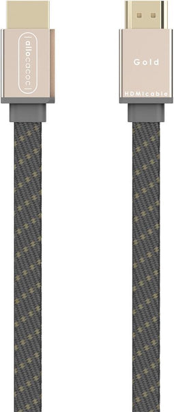 HDMIcable Flat Gold 1.5m cable