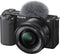 Sony ZV-E10 - Compactcamera - 25Mpx APS-C - 16-50mm Zoom - Zwart