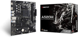 Biostar A520MT - Moederbord - AMD Socket AM4 - Micro ATX - 64 GB DDR4 - 7.1 kanalen