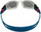 Aquasphere Kaiman - Zwembril - Volwassenen - Silver Titanium Mirrored Lens - Petrol