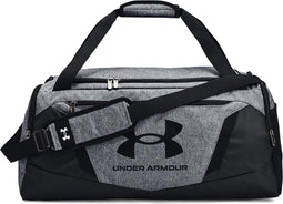 Under Armour Undeniable Duffel 5.0 - Sporttas Medium - Waterbestendig - Grijs - Zwart