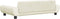 vidaXL Kinderbank 100x54x33 cm fluweel crèmekleurig